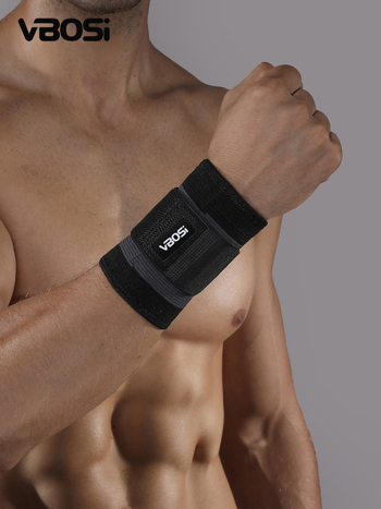 VBOSI нейлонова киткова протекторна лента за възрастни – защитна китка за баскетбол, тенис, бокс и други спортове