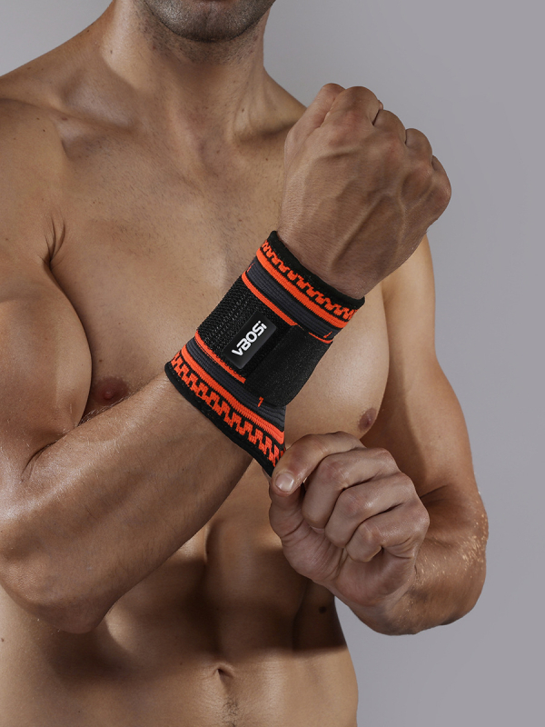 VBOSI нейлонова киткова протекторна лента за възрастни – защитна китка за баскетбол, тенис, бокс и други спортове