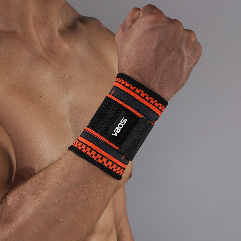 VBOSI нейлонова киткова протекторна лента за възрастни – защитна китка за баскетбол, тенис, бокс и други спортове