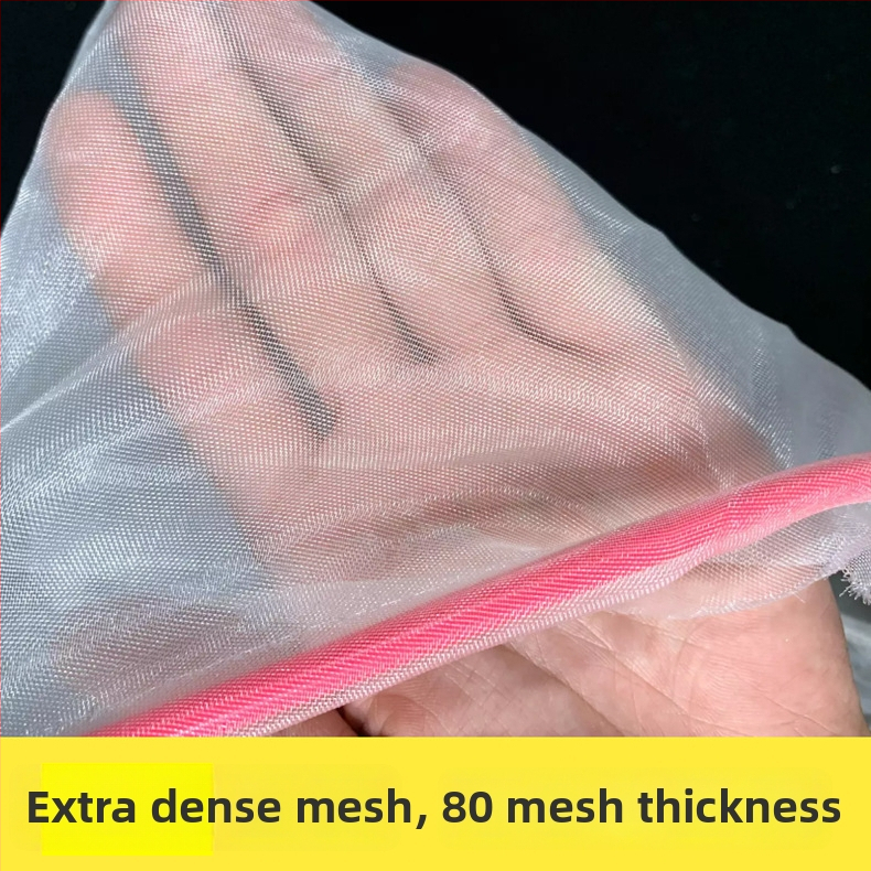 Plasă de pescuit cu mâner din lemn, inel metalic și plasă din nylon, ochi mici pentru pescuit în aer liber