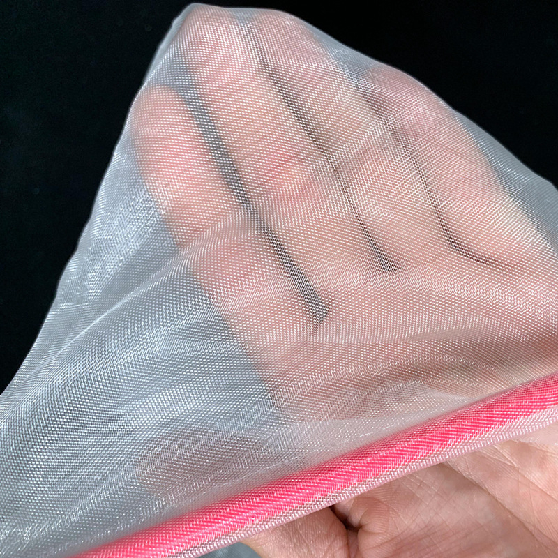 Plasă de pescuit cu mâner din lemn, inel metalic și plasă din nylon, ochi mici pentru pescuit în aer liber