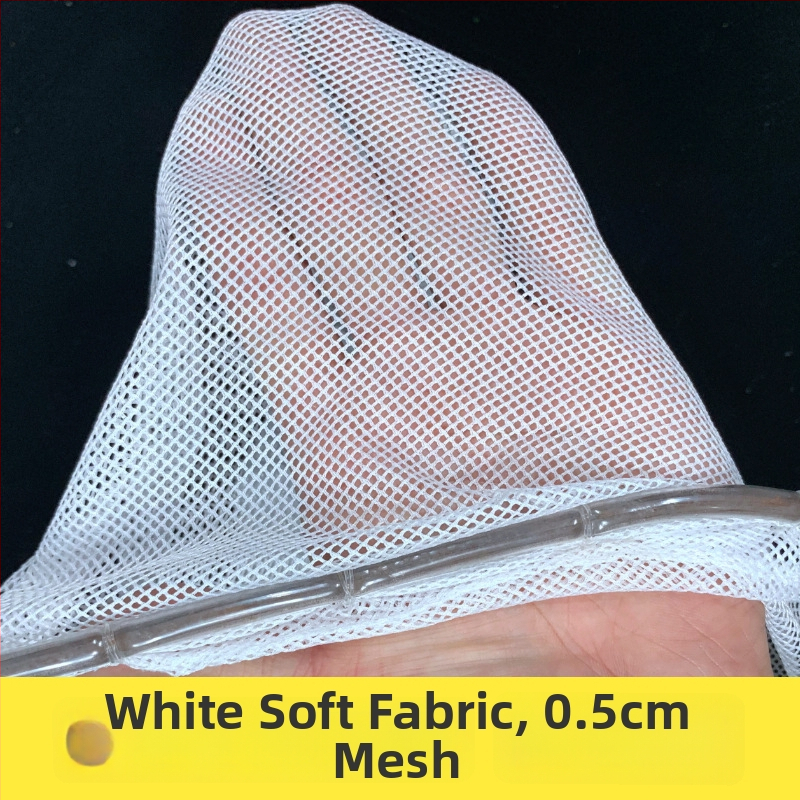 Plasă de pescuit cu mâner din lemn, inel metalic și plasă din nylon, ochi mici pentru pescuit în aer liber