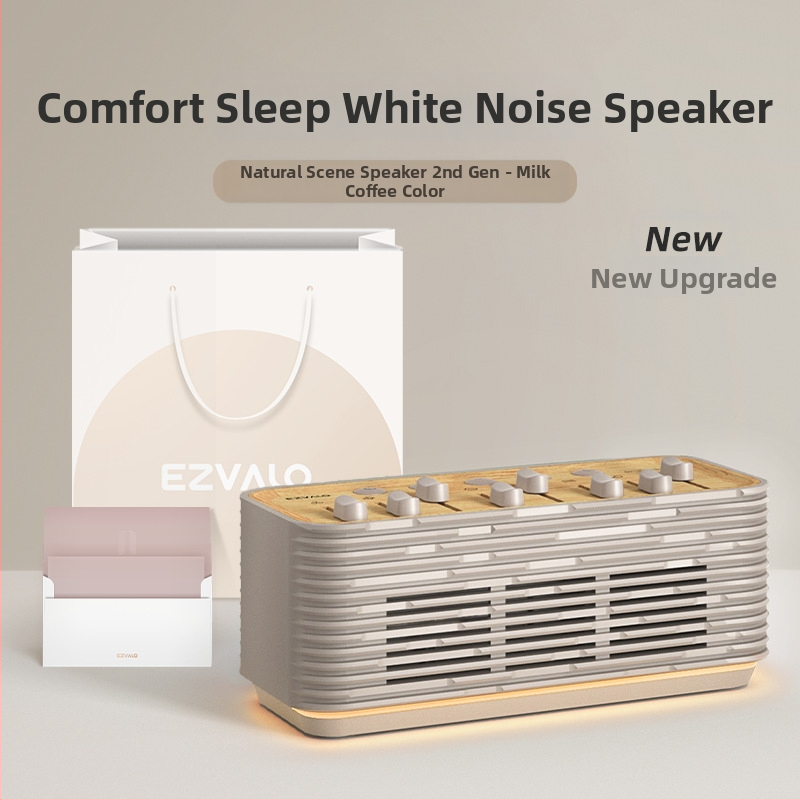 Difuzor Bluetooth wireless cu sunete din natură și relaxare prin zgomot alb, moduri de scenă, baterie încorporată 2000–4000 mAh, 20 W, 100 Hz–20 kHz, SNR ≥75 dB