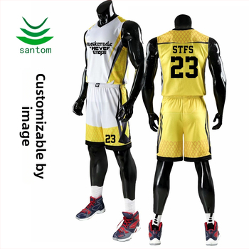 Diákoknak szóló kosárlabda együttes - Személyre szabott edzőcsapat mez, uniszex, pamut-poliészter keverék anyag, bélés 100% poliészter, minden évszakhoz