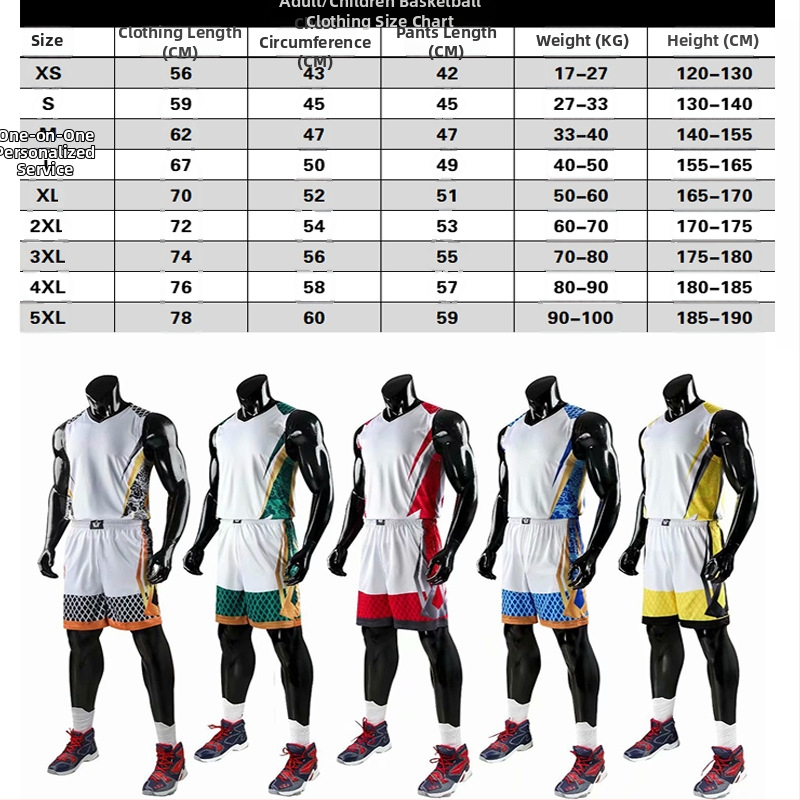 Diákoknak szóló kosárlabda együttes - Személyre szabott edzőcsapat mez, uniszex, pamut-poliészter keverék anyag, bélés 100% poliészter, minden évszakhoz
