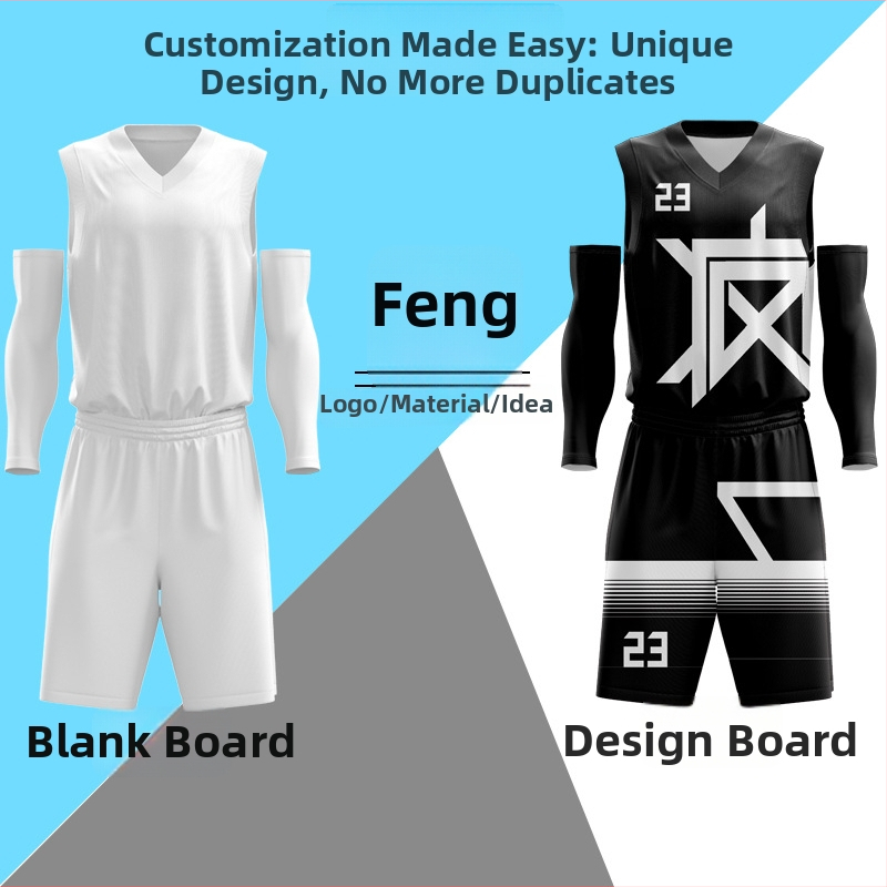 Diákoknak szóló kosárlabda együttes - Személyre szabott edzőcsapat mez, uniszex, pamut-poliészter keverék anyag, bélés 100% poliészter, minden évszakhoz