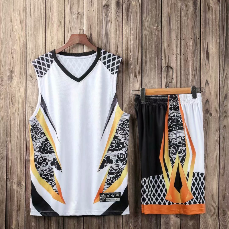 Diákoknak szóló kosárlabda együttes - Személyre szabott edzőcsapat mez, uniszex, pamut-poliészter keverék anyag, bélés 100% poliészter, minden évszakhoz