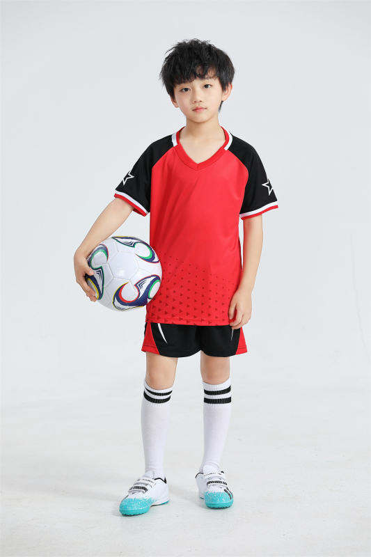 Unisex dječji futbalski trening set, 100% poliester, za ljeto/proljeće/jesen, pogodan i za druge loptaške sportove