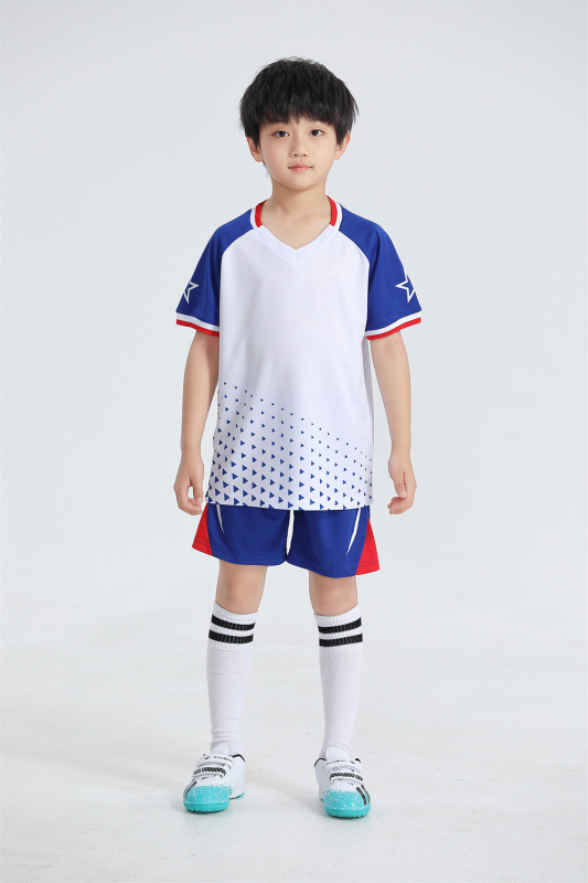 Unisex dječji futbalski trening set, 100% poliester, za ljeto/proljeće/jesen, pogodan i za druge loptaške sportove