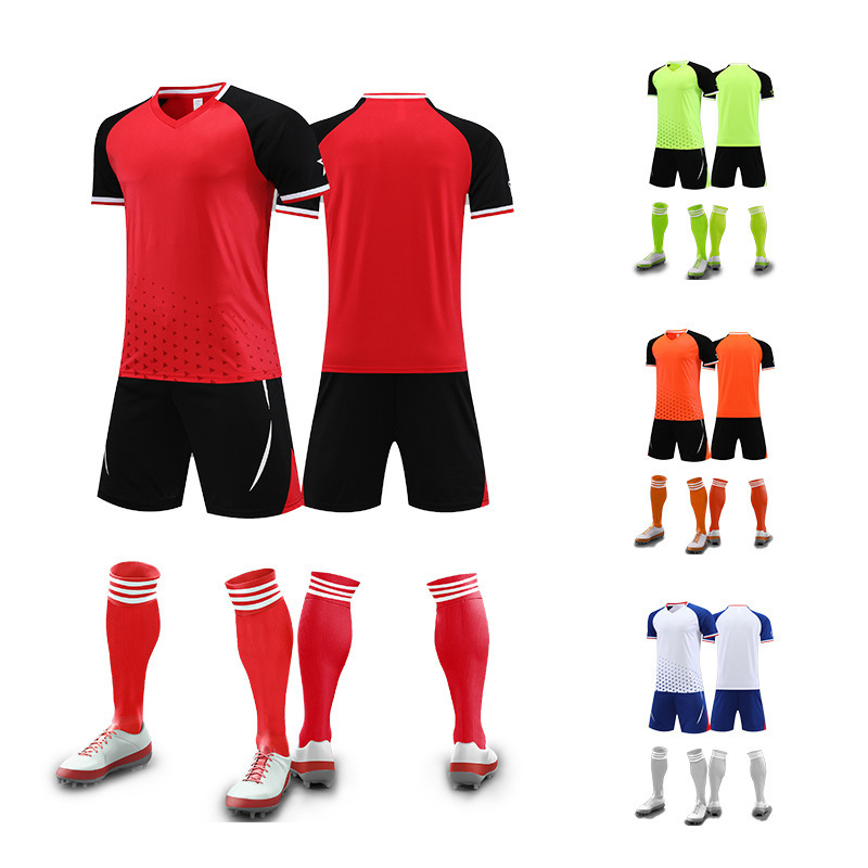 Unisex dječji futbalski trening set, 100% poliester, za ljeto/proljeće/jesen, pogodan i za druge loptaške sportove