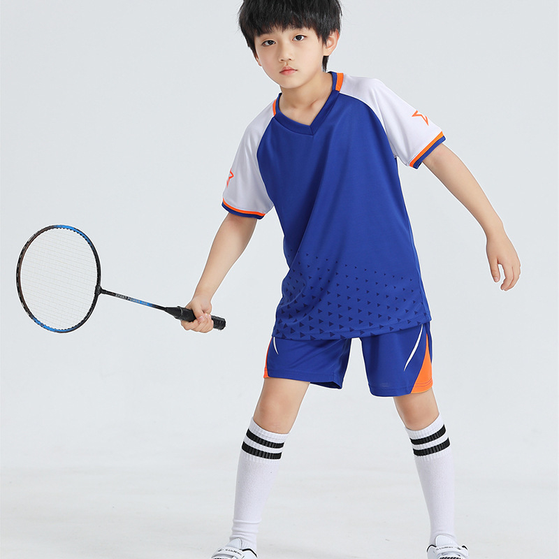 Unisex dječji futbalski trening set, 100% poliester, za ljeto/proljeće/jesen, pogodan i za druge loptaške sportove