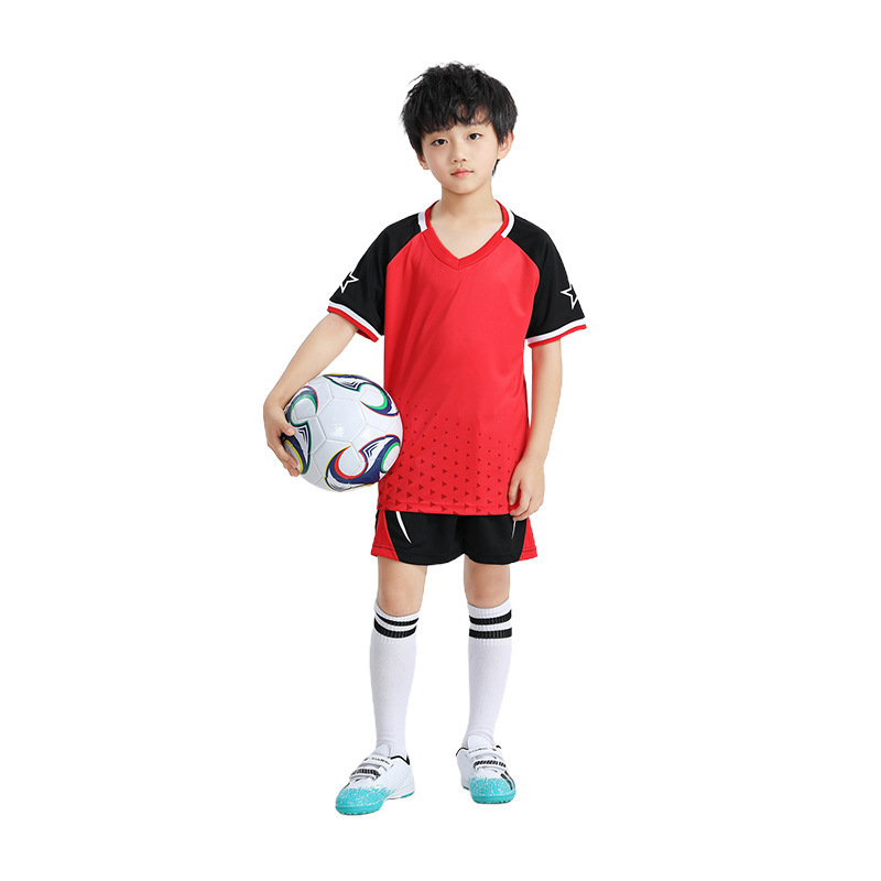 Unisex dječji futbalski trening set, 100% poliester, za ljeto/proljeće/jesen, pogodan i za druge loptaške sportove