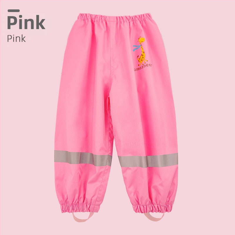 Pantaloni de ploaie pentru copii – groși, impermeabili – strat de adeziv PVC