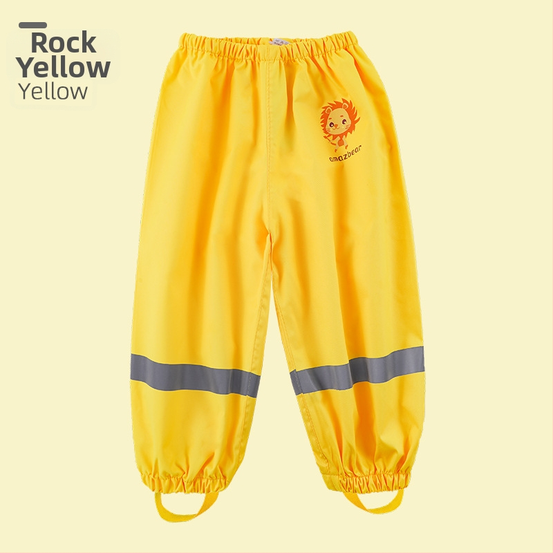 Pantaloni de ploaie pentru copii – groși, impermeabili – strat de adeziv PVC