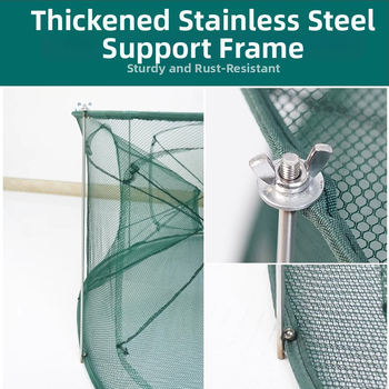 Cușcă pliabilă de pescuit - Brand: Giant Fin King; Origine: China; Material: Altul