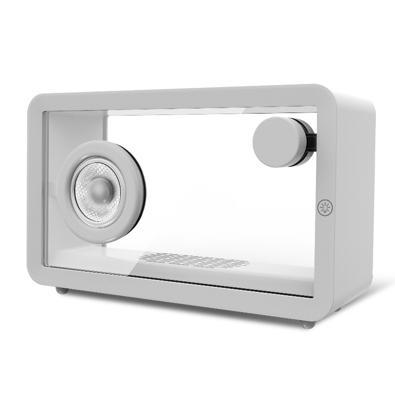 Boxă Bluetooth cu iluminare ambientală, 8W, baterie încorporată 2000–4000mAh, răspuns în frecvență 100Hz–20kHz, Bluetooth 5.1, rază de acțiune până la 10 m