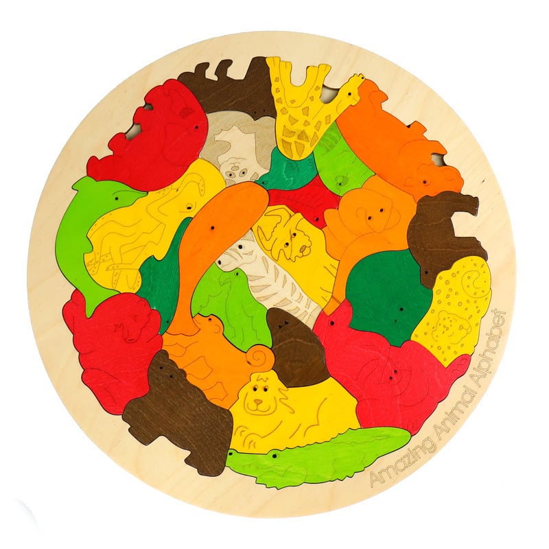 Puzzle tridimensional din lemn, design în mai multe straturi, pentru copii între 4 și 6 ani, greutate 1 kg, personalizare DIY disponibilă