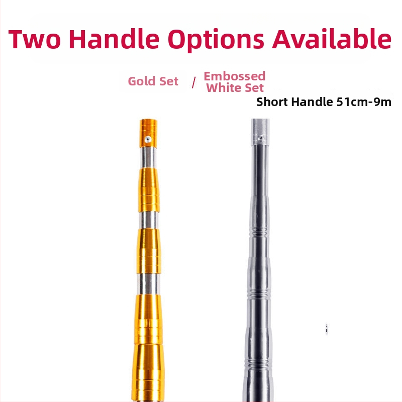 Racla de pescuit din oțel inoxidabil, telescopic pentru curățarea plantelor acvatice, 3–5 secțiuni, lungime reglabilă, greutate 1–4 jin