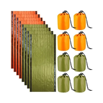 Kültéri sürgősségi hálózsák PE anyaggal, túlélési eszközök, modell 03