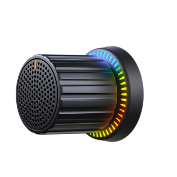 Mini Bluetooth hangszóró RGB világítással, 3W, beépített akkumulátor, Bluetooth 5.3, IPX5 vízálló