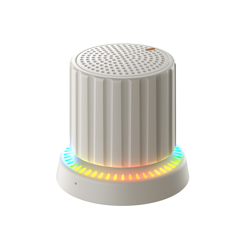Mini Bluetooth hangszóró RGB világítással, 3W, beépített akkumulátor, Bluetooth 5.3, IPX5 vízálló