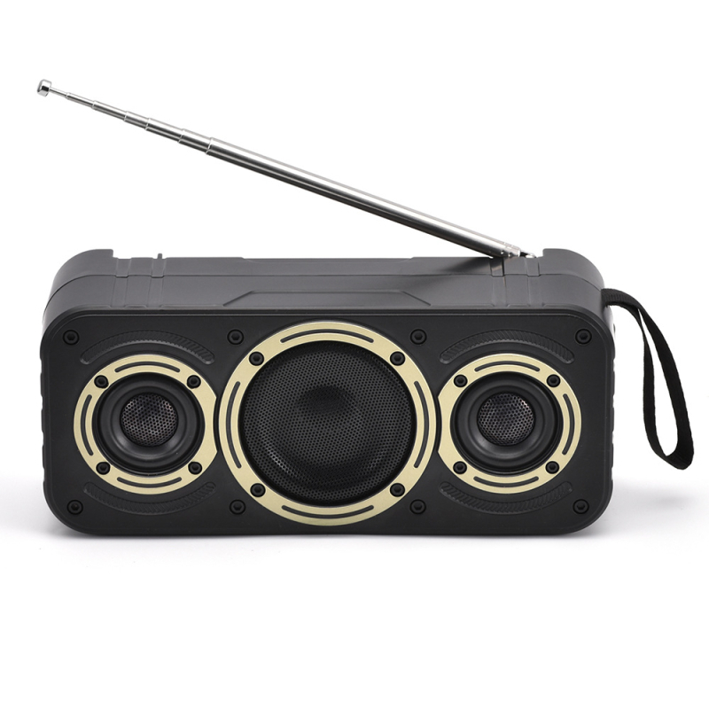 Bluetooth zvučnik na solarno punjenje s ugrađenom baterijom – 5W, Bluetooth 5.3, 1200–2000mAh, 100 Hz–20 kHz, domet 10 m