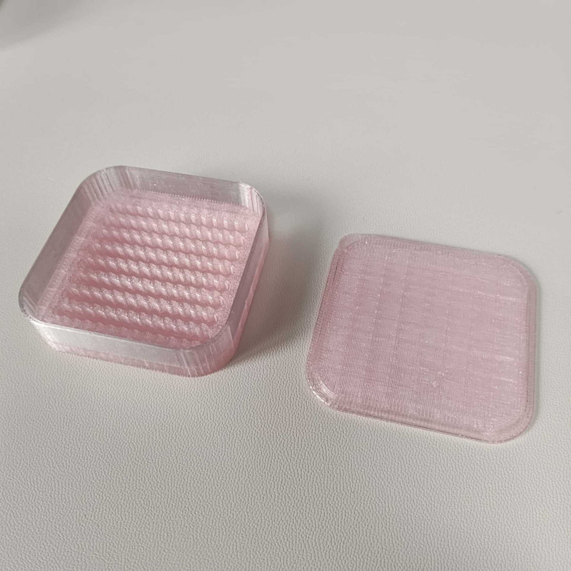 Plastični set za sortiranje mahuna s ladicom za igle i spremnikom praška, uključuje lopaticu za mahune i organizator olovaka
