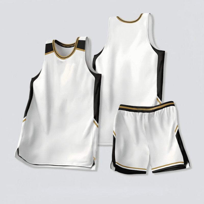 Set košarkaške uniforme za učenike, unisex za odrasle, vlakna bambusa, 100% poliester, trening i natjecateljski komplet