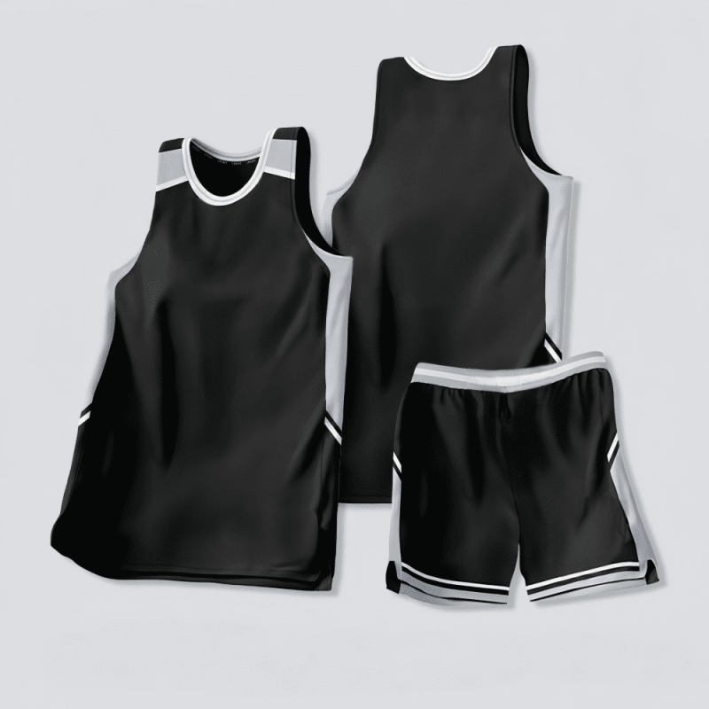 Set košarkaške uniforme za učenike, unisex za odrasle, vlakna bambusa, 100% poliester, trening i natjecateljski komplet