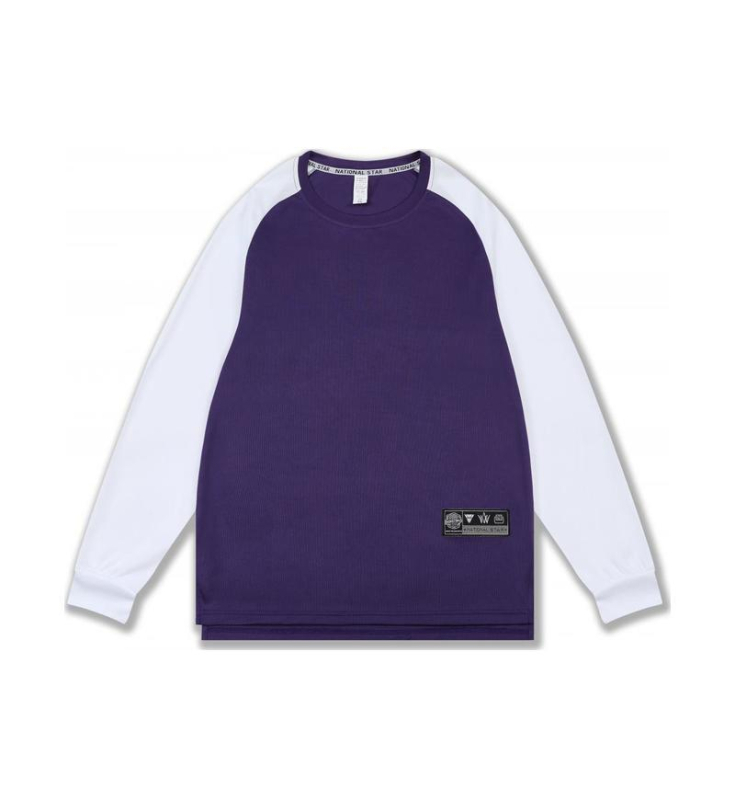 Tricou baschet cu mâneci lungi – Unisex adulți, material din fibre de bambus, 100% poliester, pentru toate anotimpurile