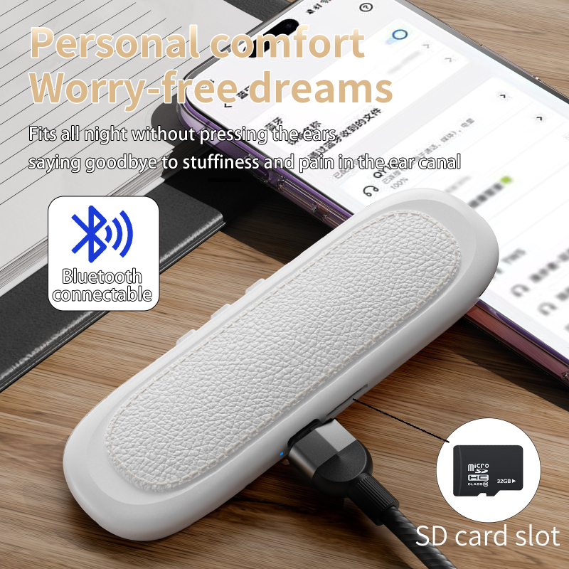 Nothing Bluetooth slúchadlá na spanie s kosťovou vodivosťou — pod vankúšom, 100 Hz–20 kHz, 5 W, 300–500 mAh, Bluetooth 5.0