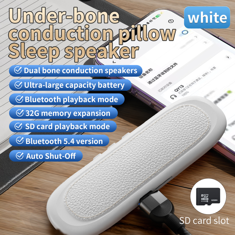 Nothing Bluetooth slúchadlá na spanie s kosťovou vodivosťou — pod vankúšom, 100 Hz–20 kHz, 5 W, 300–500 mAh, Bluetooth 5.0