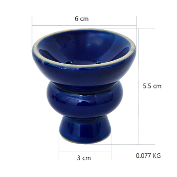 Vas ceramic pentru narghilea – Brand DA, Cod produs DA, Personalizare disponibilă