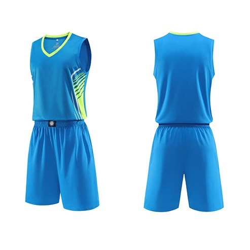 Unisex košarkaški set dresova – 100% poliester, pogodan za košarku i druge loptaške igre, za odrasle