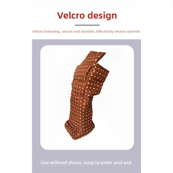 Papuci de casă încălziți cu talpă – USB, exterior din blană și piele, pentru bărbați