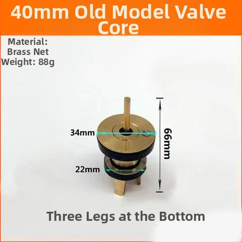 Accesorii pentru supapa de spălare unghiulară a toaletei — corp din cupru, întârziere a spălării, set de reparații, stil modern simplu