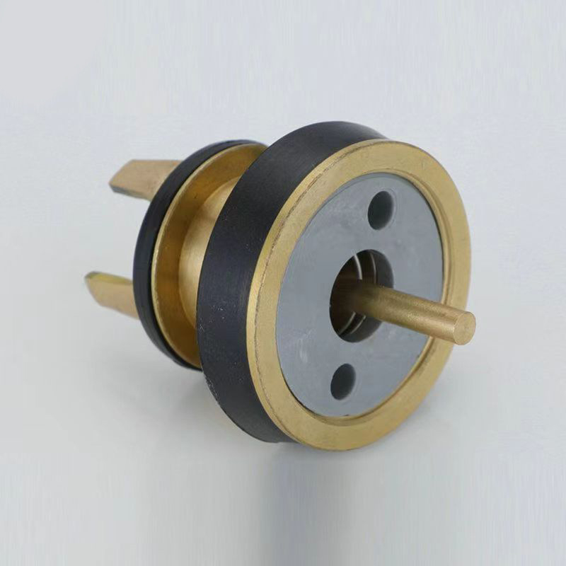 Accesorii pentru supapa de spălare unghiulară a toaletei — corp din cupru, întârziere a spălării, set de reparații, stil modern simplu