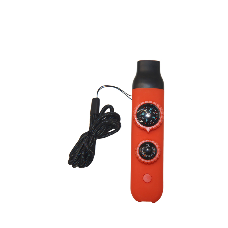 Other fluier exterior 7 în 1 cu lumină LED, termometru și busolă