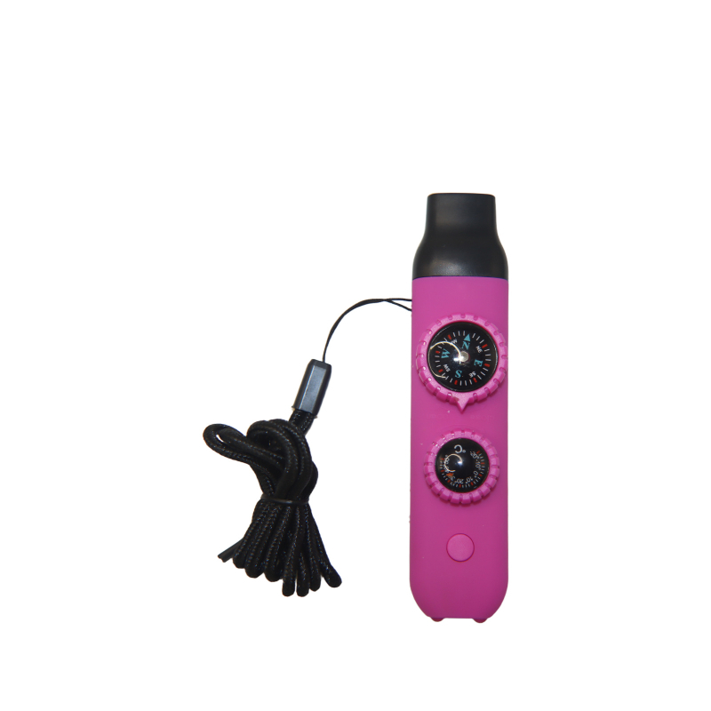Other fluier exterior 7 în 1 cu lumină LED, termometru și busolă