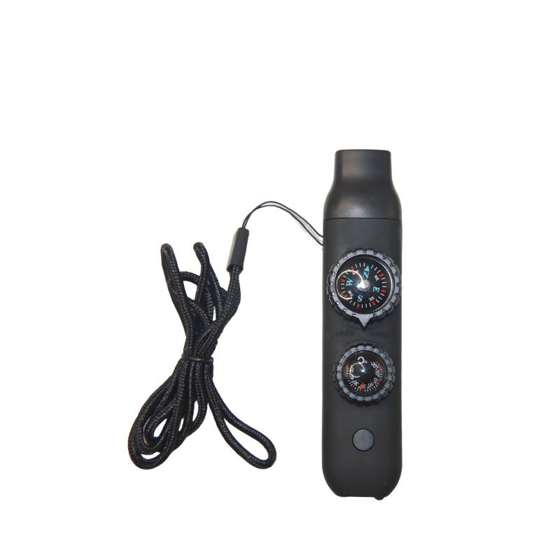 Other fluier exterior 7 în 1 cu lumină LED, termometru și busolă