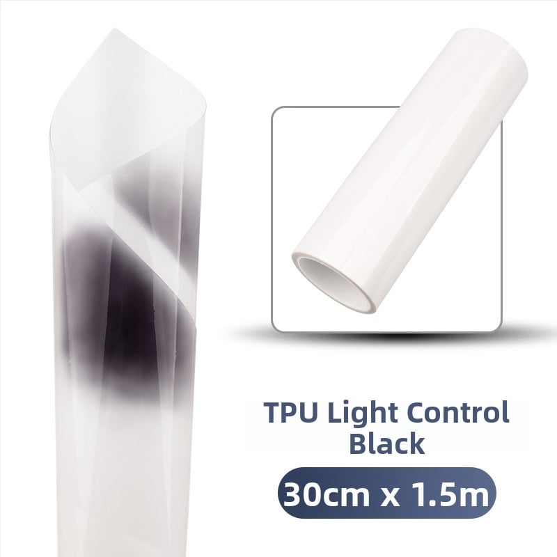 Folie pentru faruri auto: material - etichete; tip - folie pentru lumini; model transparent; montaj autoadeziv; personalizare disponibilă