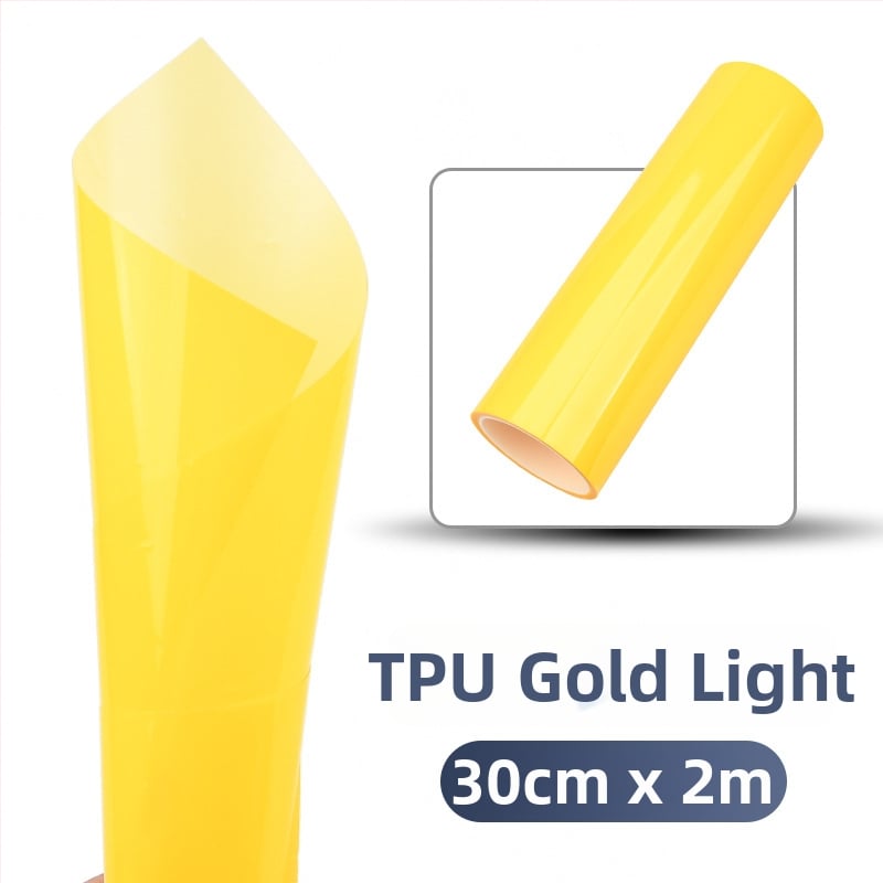 Folie pentru faruri auto: material - etichete; tip - folie pentru lumini; model transparent; montaj autoadeziv; personalizare disponibilă