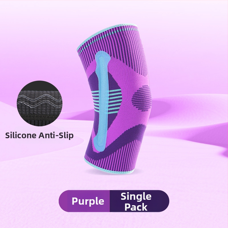 Genunchiere pentru adulți, silicon, amestec nylon-spandex-poliester, pentru alergare și drumeții