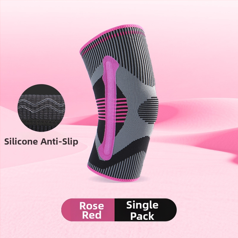 Genunchiere pentru adulți, silicon, amestec nylon-spandex-poliester, pentru alergare și drumeții