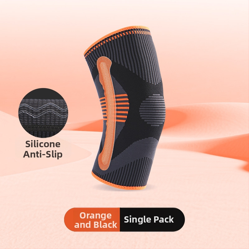 Genunchiere pentru adulți, silicon, amestec nylon-spandex-poliester, pentru alergare și drumeții