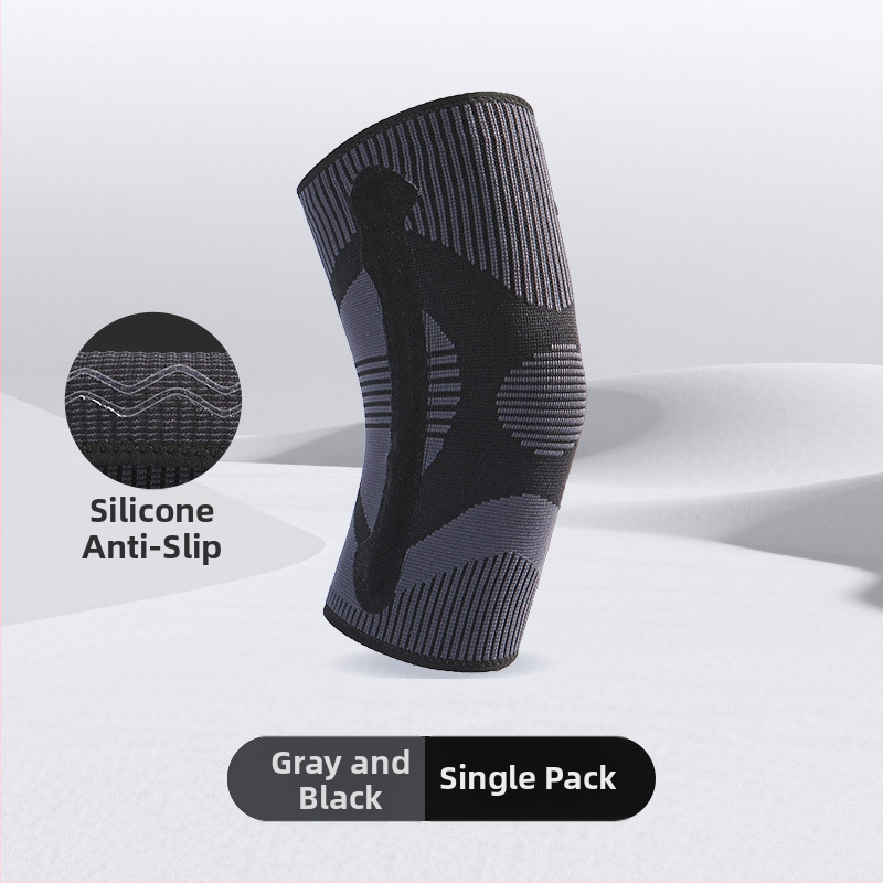 Genunchiere pentru adulți, silicon, amestec nylon-spandex-poliester, pentru alergare și drumeții