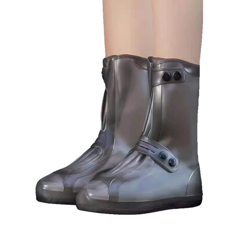 Silikonske navlake za kišne čizme, unisex, visoke, debele, otporne na habanje, protuklizne, vodootporne