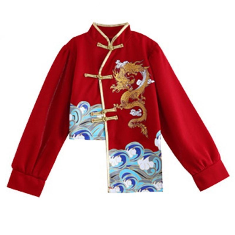 Dječji plesni kostim u korejskom stilu, 100% pamuk, unisex, za djecu od 8 godina