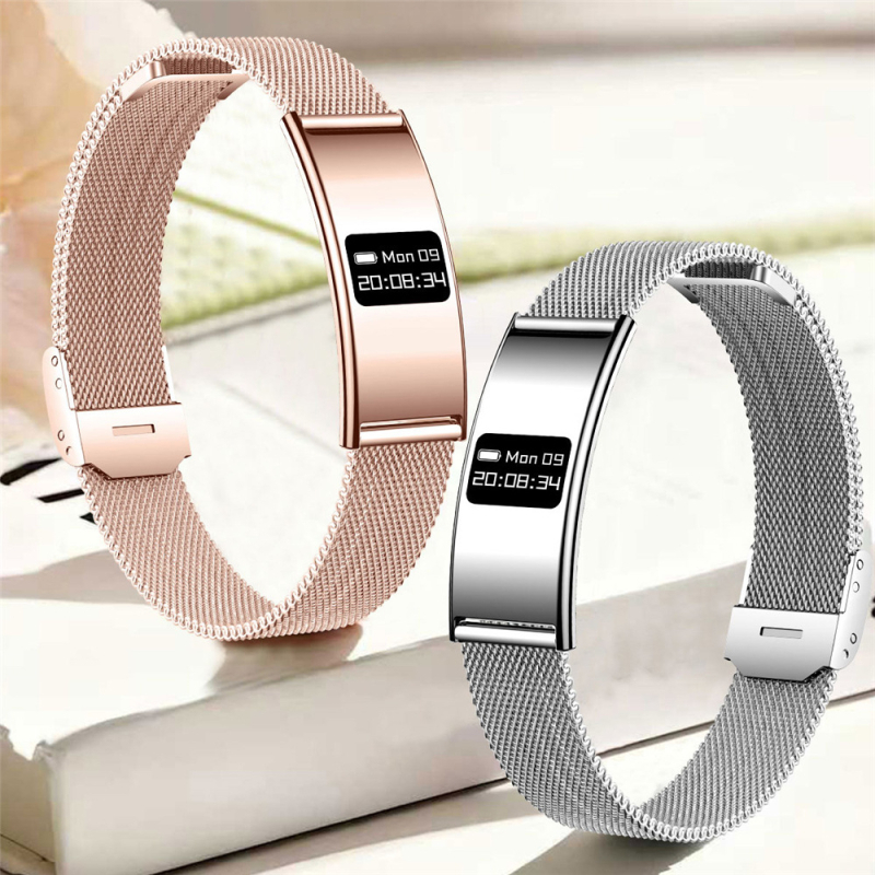 Έξυπνο βραχιόλι B8 με παρακολούθηση καρδιακού ρυθμού, συμβατό με Android, TFT οθόνη, διάρκεια μπαταρίας κάτω των 7 ημερών