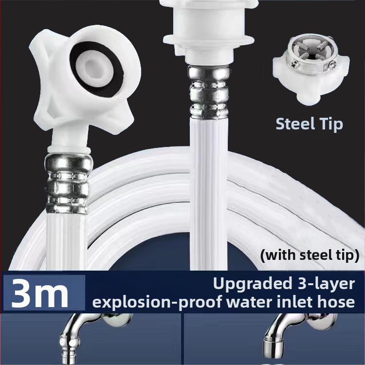 Țeavă de alimentare cu apă pentru mașina de spălat, PVC, Huixin, stil modern minimalist